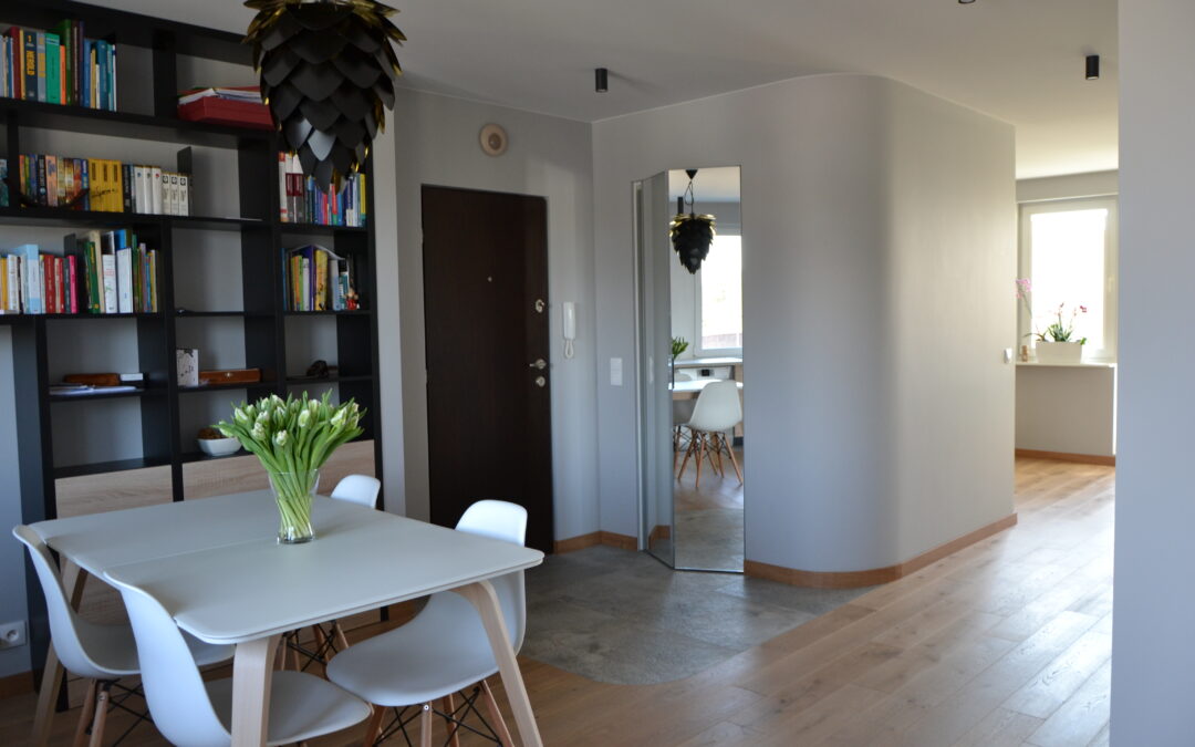 METAMORFOZA MIESZKANIA W BLOKU Z WIELKIEJ PŁYTY